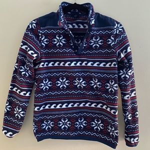 Boys Vineyard Vines Fair Isle Fleece Pullover